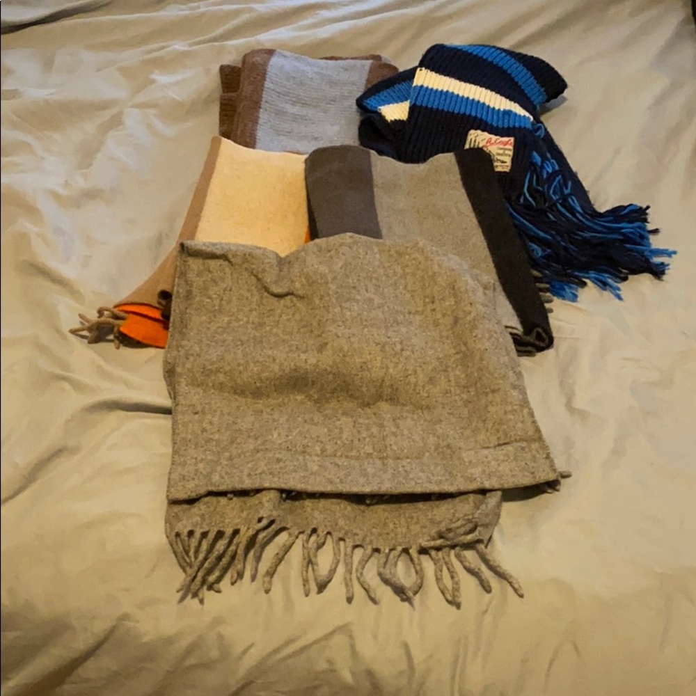 5 scarves
